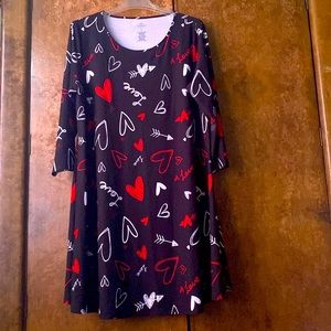 St. John’s Bay Love and Hearts Dress